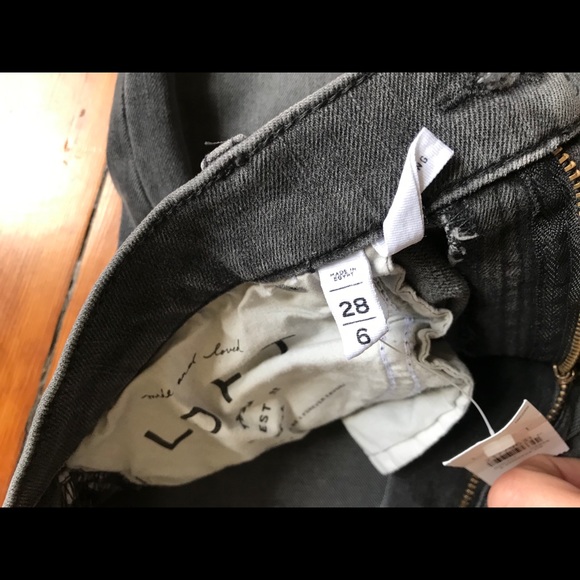 Loft Performance Denim Legging, 28 dark grey NWT - Picture 4 of 5